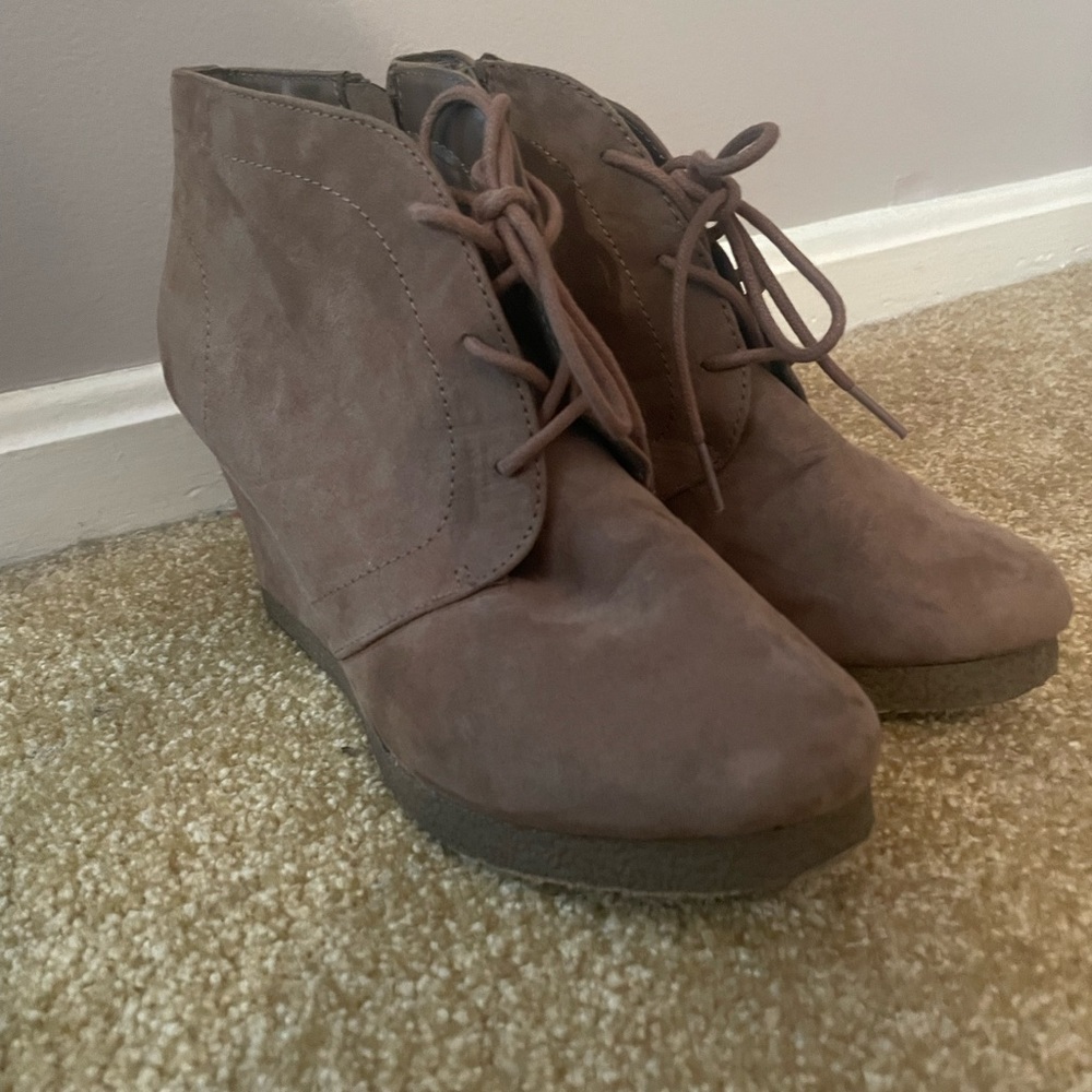 Suede Booties - Picture 7 of 7